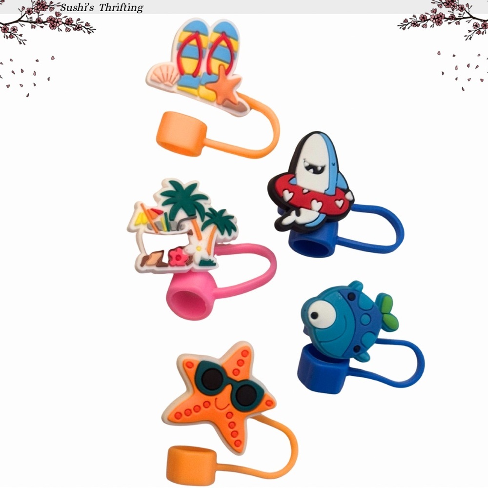 Beach Straw Topper 5 Pack